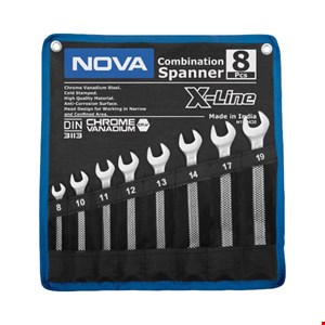ست کیفی 8 عددی آچار x-line نووا9430